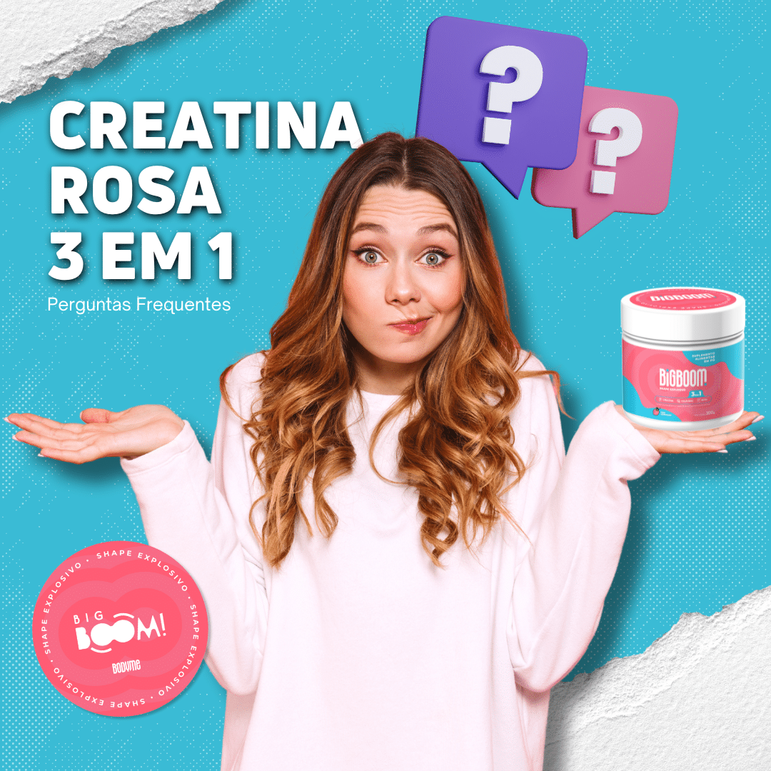 Prerguntas Frequentes Creatina Rosa Big Boom