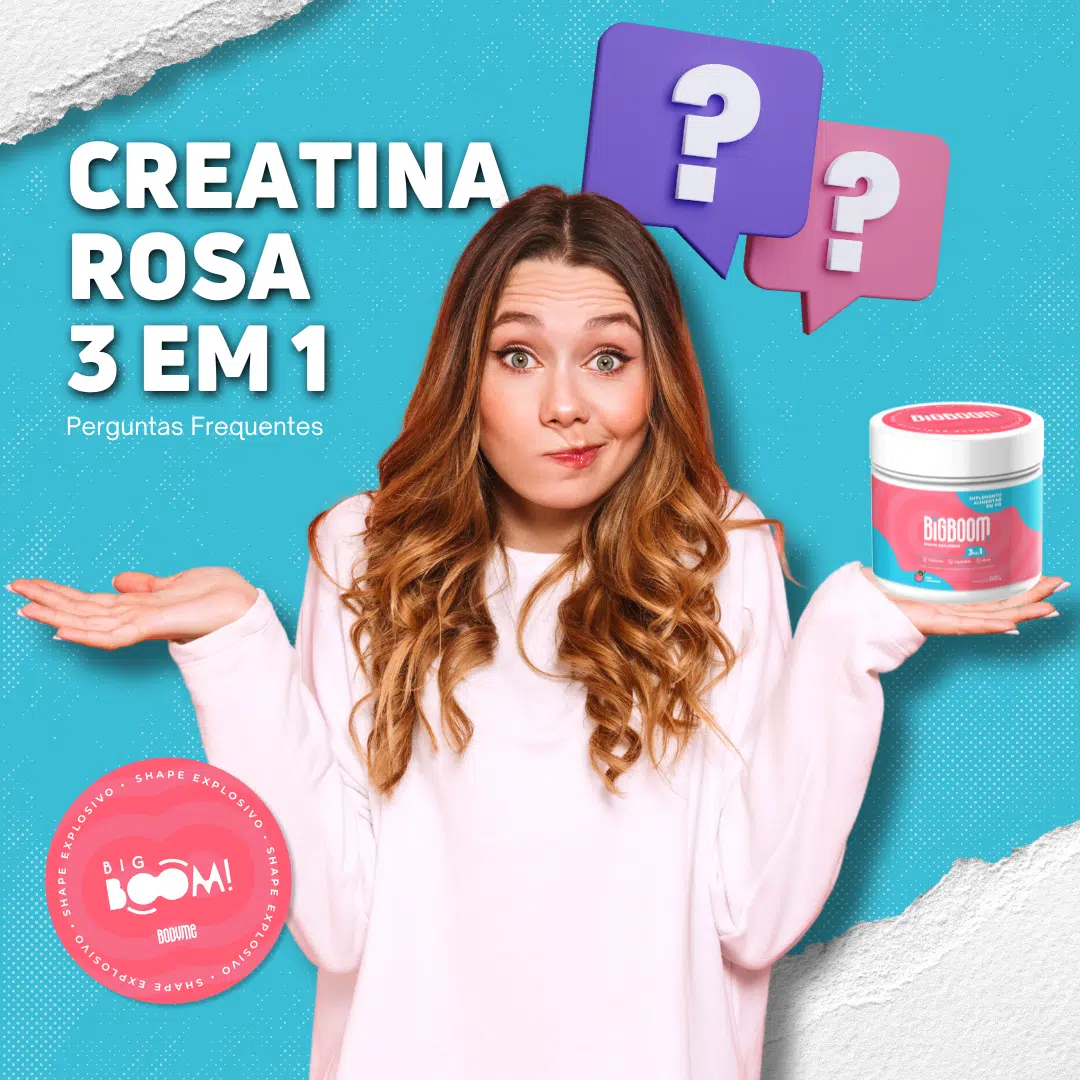 Prerguntas Frequentes Creatina Rosa Big Boom