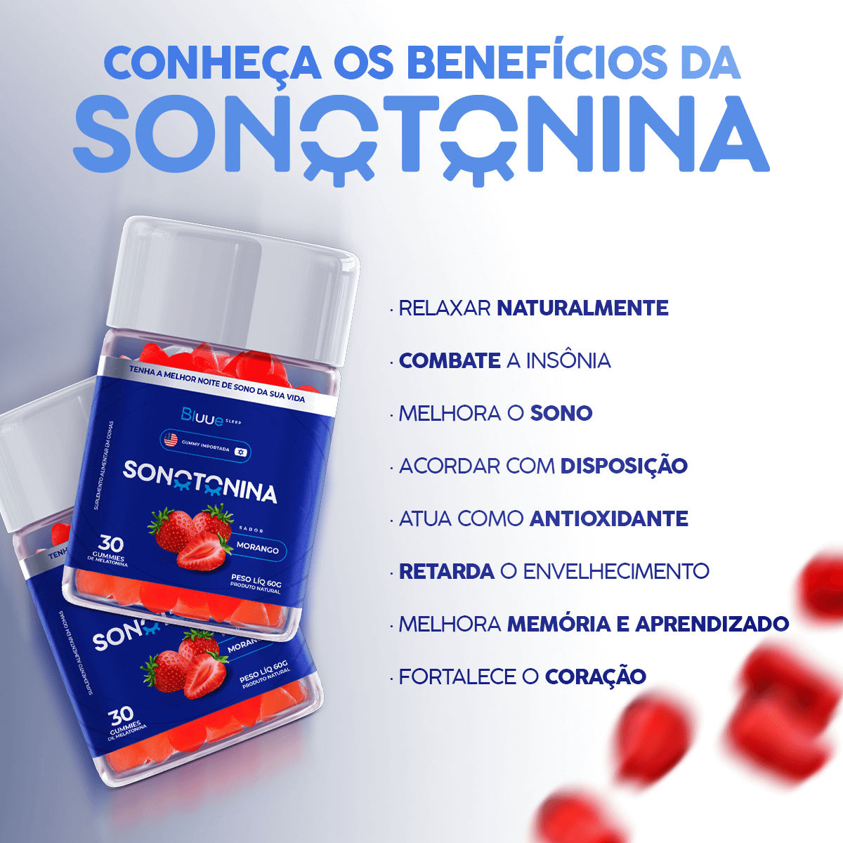 Suplemento sonotonina em gummie