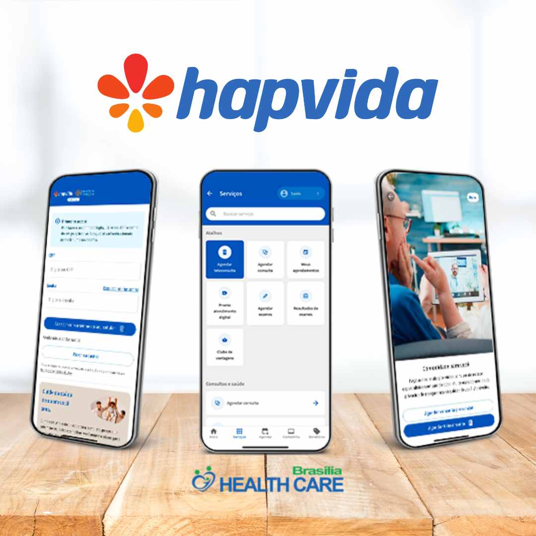 Atendimento via tela Hapvida