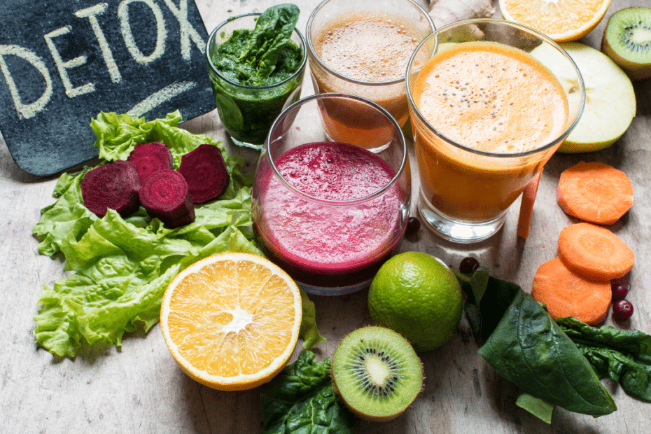 Os benefícios do suco detox