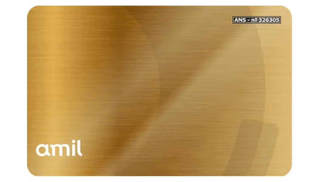 Carteirinha Amil Ouro