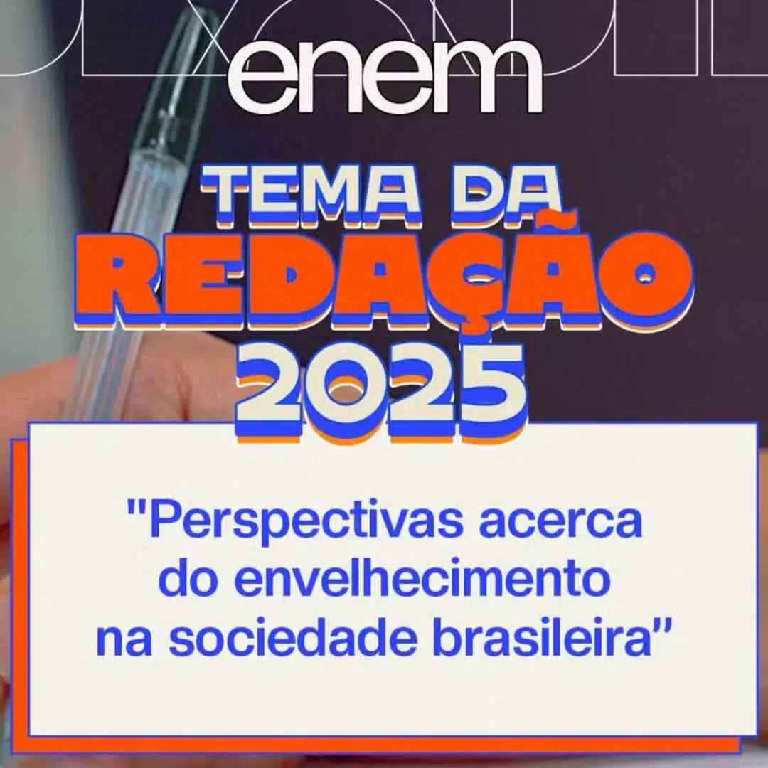 Redação Enem 2025 Tema