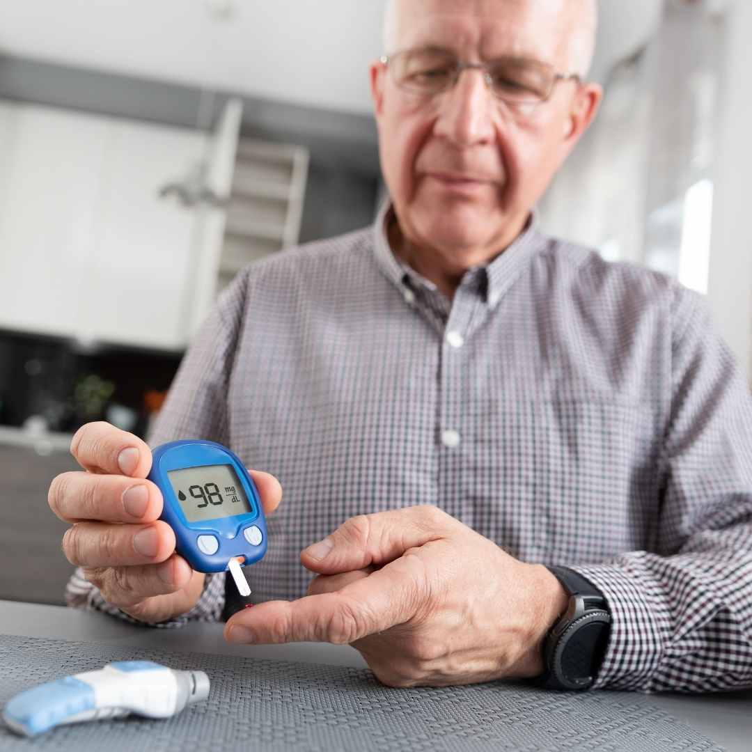 Diabetes em Idosos e seus sintomas