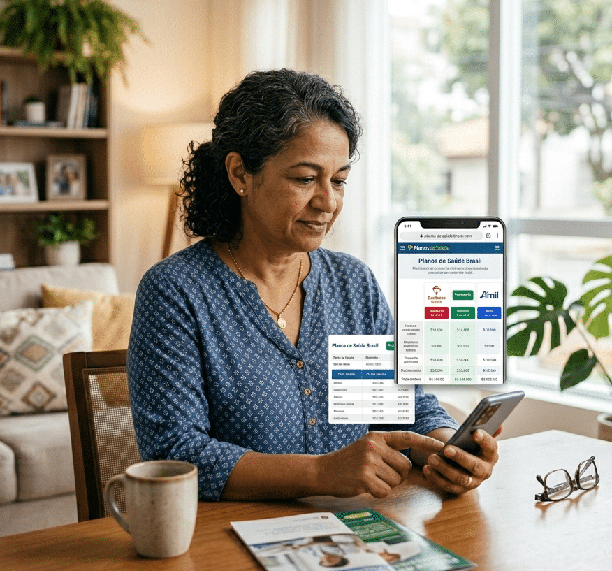 Compare Preços Plano de Saúde Sênior Taguatinga DF